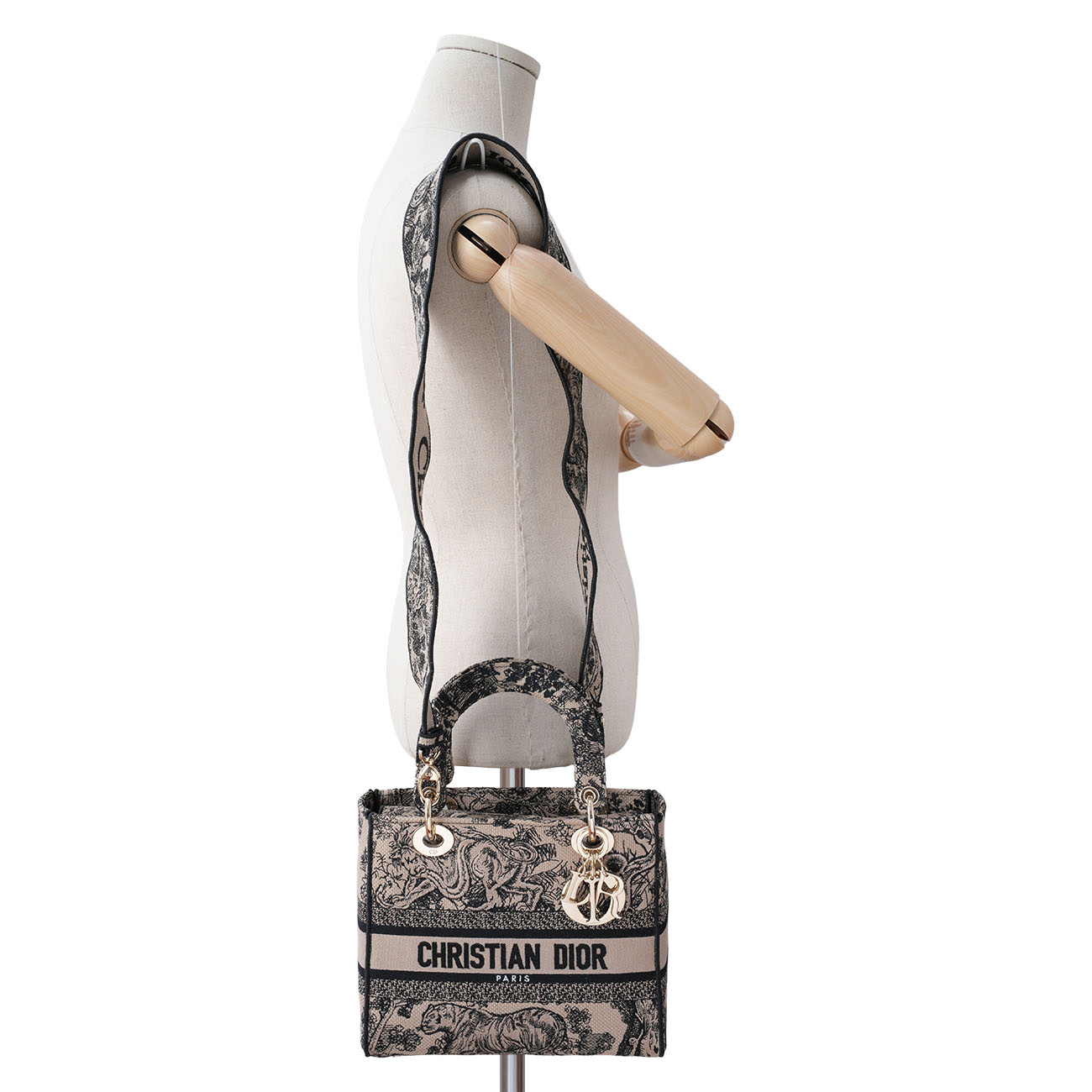 CHRISTIAN DIOR(USED)크리스찬디올 레이디백 D-LITE 미듐
